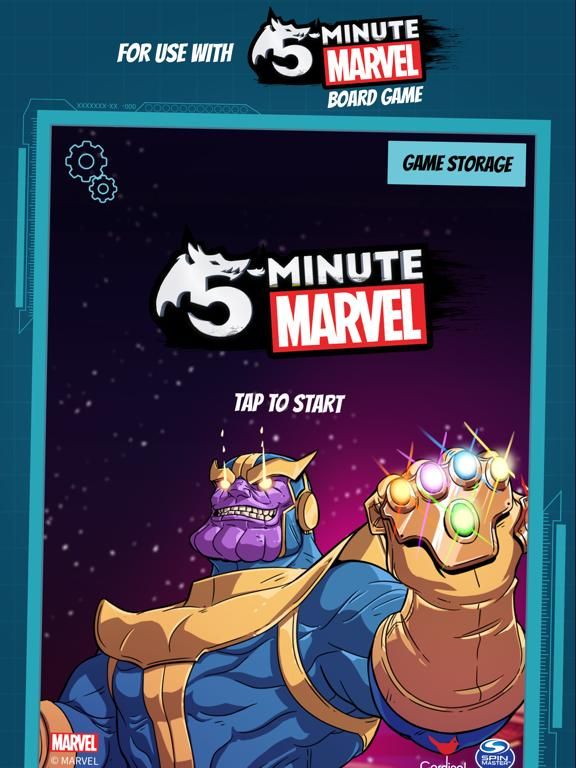 5-Minute Marvel Timer App Screenshot