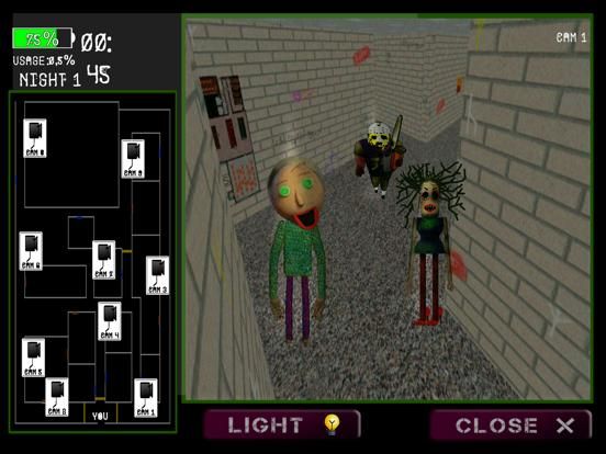 5 Nights in Scary School Basic game screenshot