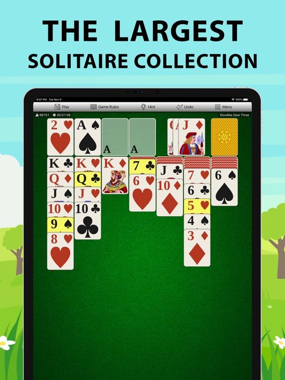 700 Solitaire Games Pro App Screenshot