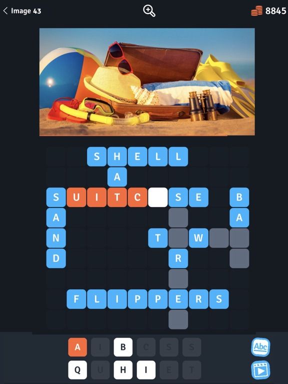 8 Crosswords game screenshot