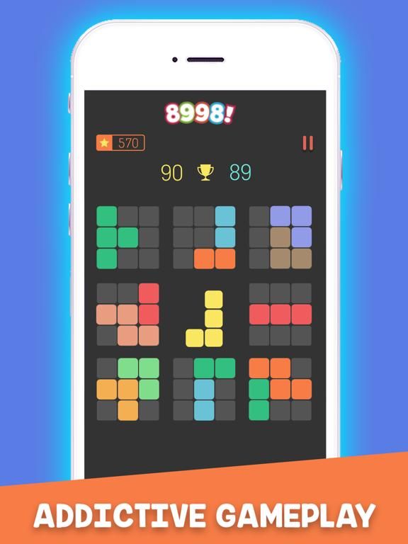 8998! Block Puzzle Game game screenshot