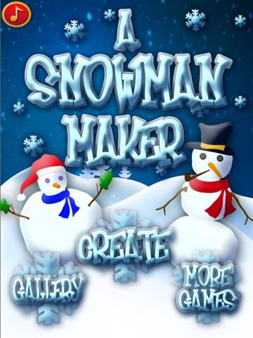 A Snowman Maker FREE game screenshot