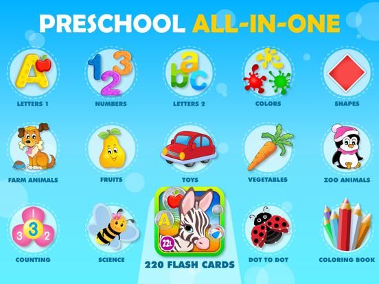 Abby Monkey Bubble School vol 1: Ready to Read First Words for Toddler and Preschool Explorers game screenshot