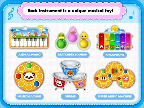 Abby Monkey Musical Puzzle Games: Music & Songs Builder Learning Toy for Toddlers and Preschool Kids game screenshot