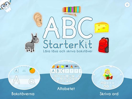 ABC StarterKit Svenska: Lära läsa & skriva bokstäver game screenshot