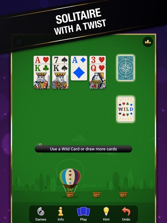 Aces Up Solitaire · game screenshot