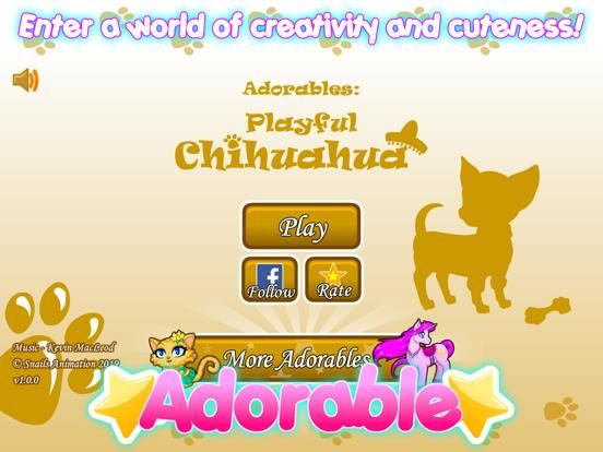 Adorables: Playful Chihuahua App Screenshot