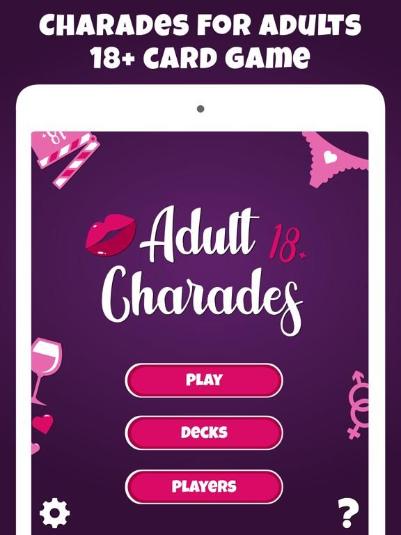 Adult Charades Dirty for game game screenshot