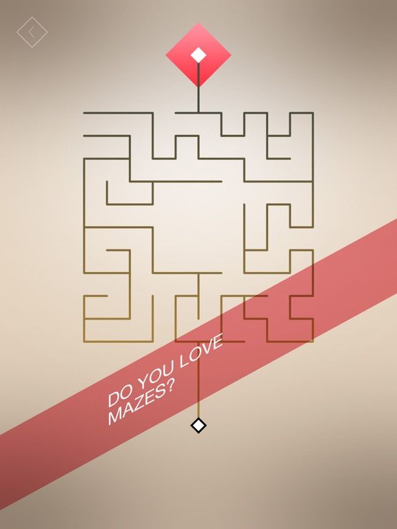 Advanced Maze App Screenshot