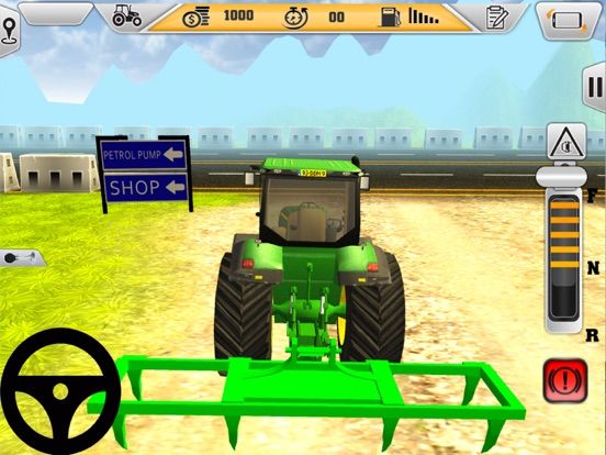Adventurous Ride Field Farming game screenshot