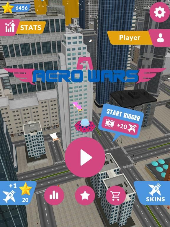 Aero Wars game screenshot