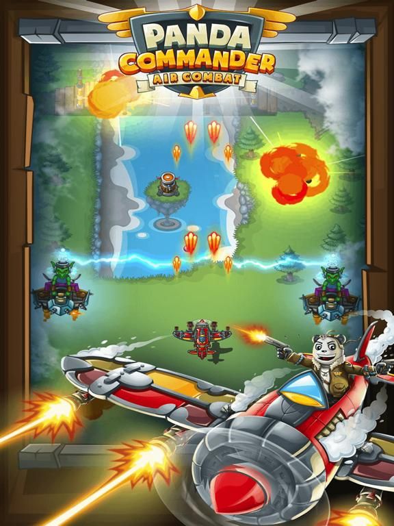 Air Fighter-- Commander Panda game screenshot