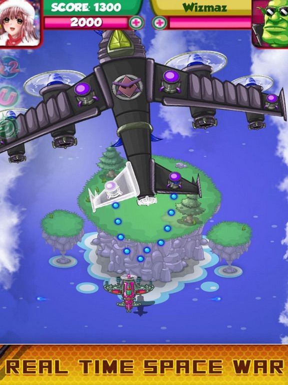 Air Fighter in Galaxy Attack 3 App Screenshot