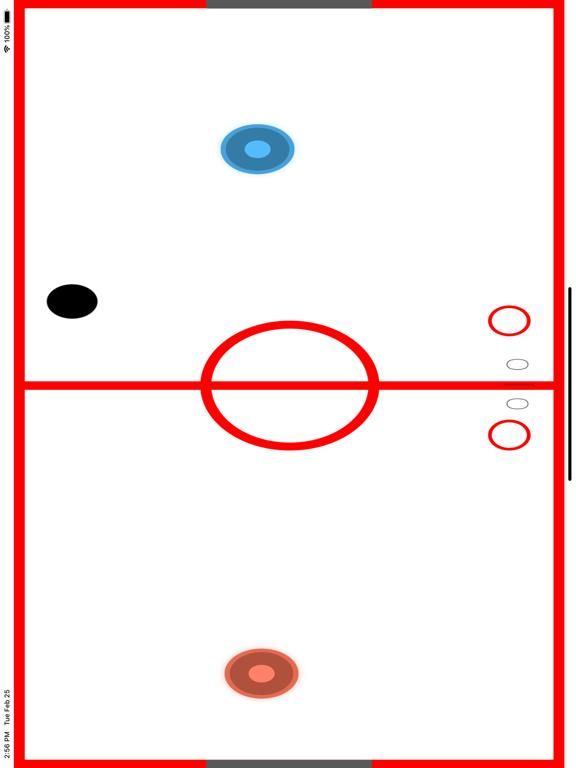 Air Hockey Watch App Screenshot