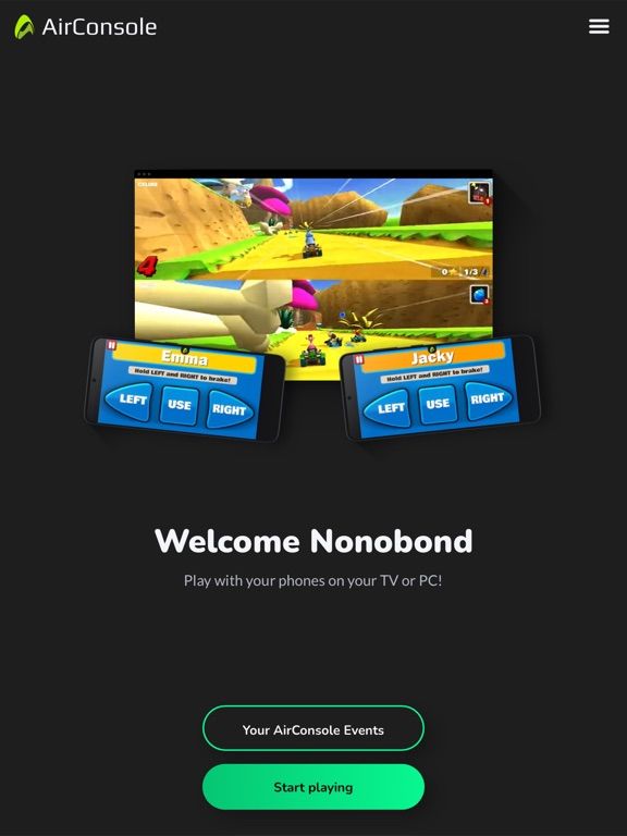 AirConsole App Screenshot