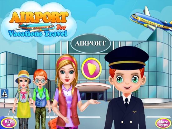 Airport For Vacations Travel game screenshot