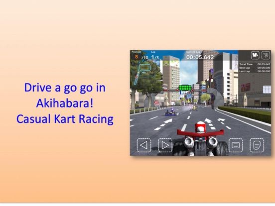 Akiba Kart Racing FREE game screenshot