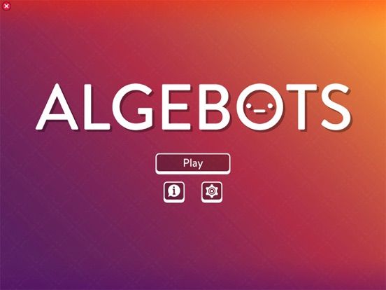 Algebots game screenshot