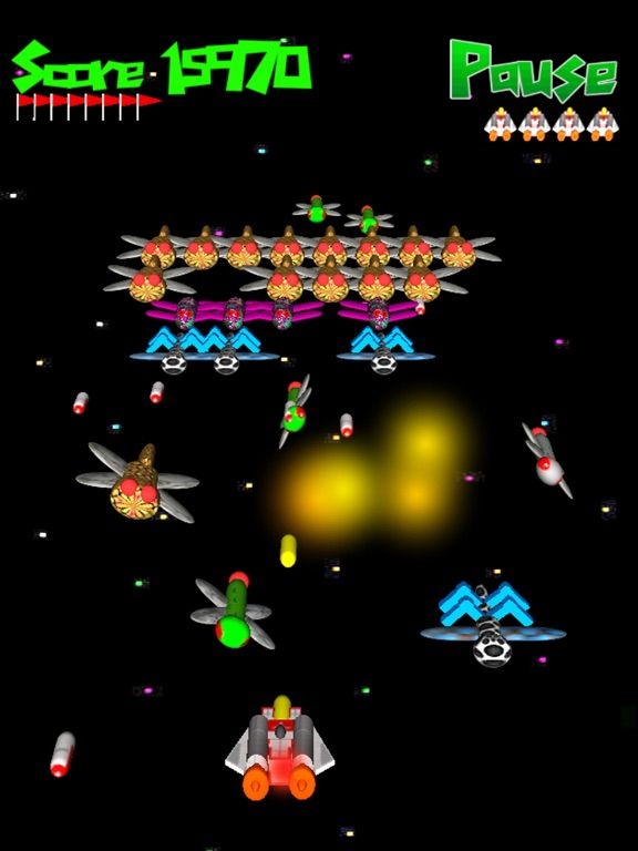 Alien Swarm 3D Pro game screenshot