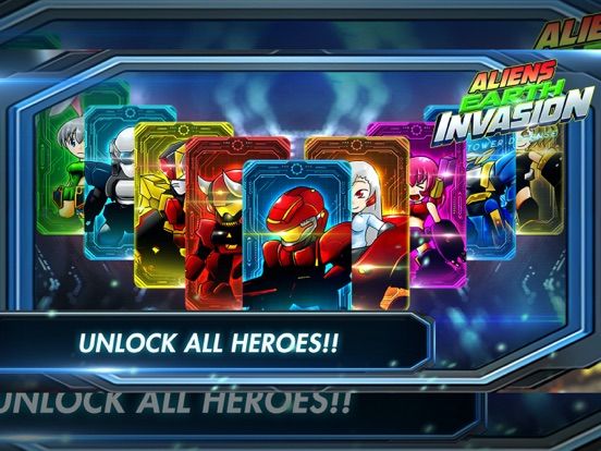 Aliens Earth Invasion TD App Screenshot