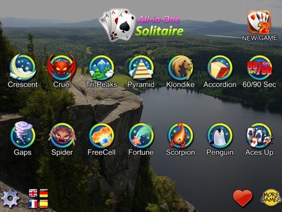 All-in-One Solitaire game screenshot