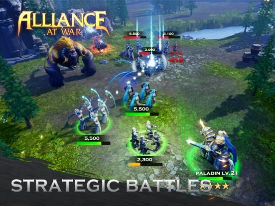 Alliance at war: magic age App Screenshot