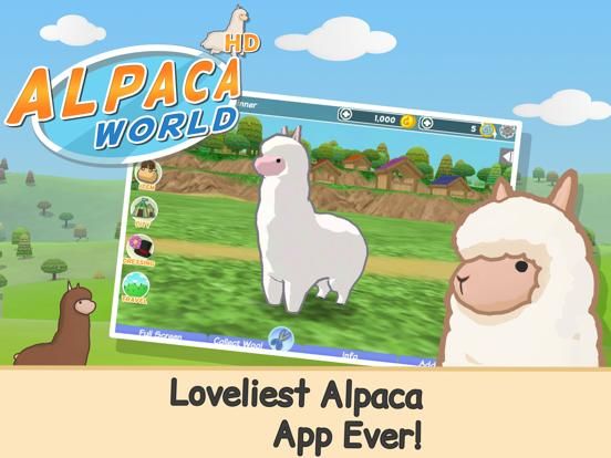 Alpaca World HD plus game screenshot