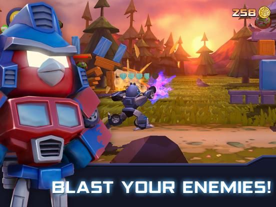 Angry Birds Transformers game screenshot