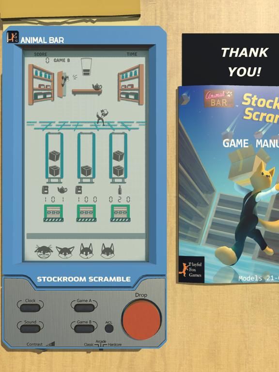 Animal Bar: Stockroom Scramble game screenshot
