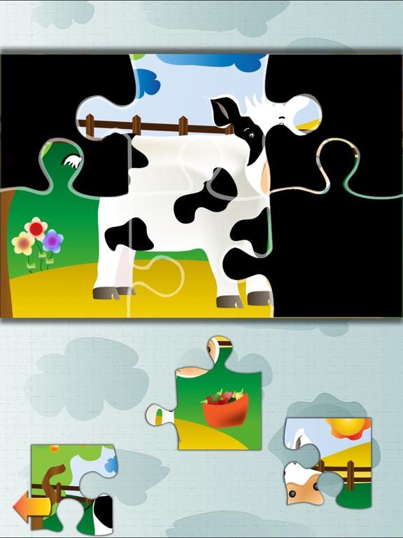 Animal Jigsaw Puzzle: Farm PRO game screenshot