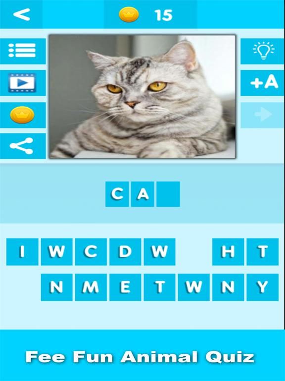 Animal Quiz Close Up : Guess the Word Trivia Games game screenshot