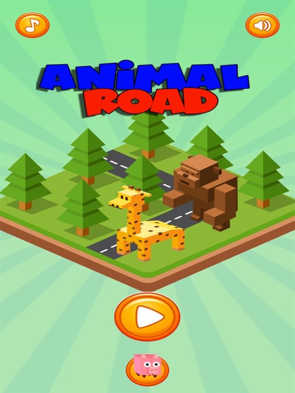 Animal Road Pro game screenshot