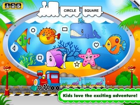 Animal Train Preschool Adventure First Word Learning Games for Toddler Loves Farm and Zoo Animals by Monkey Abby game screenshot