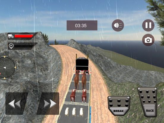 Animal Transporting Truck 2018 game screenshot