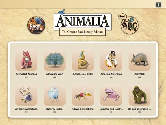 Animalia Education game screenshot