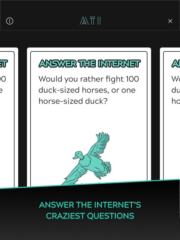 Answer The Internet game screenshot