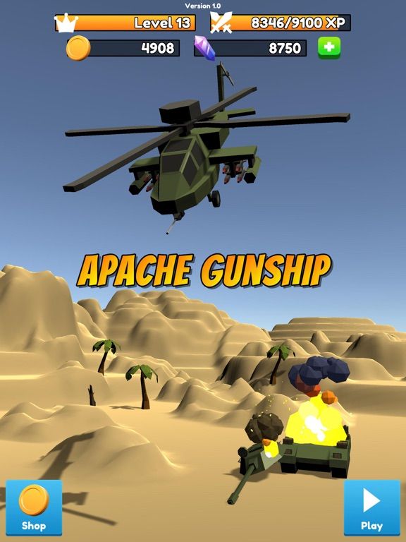 Apache Gunship 1988 App Screenshot