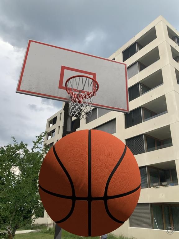 [AR] Basketball game screenshot