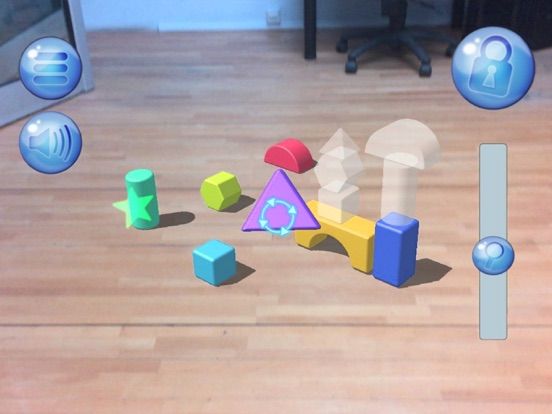 AR Block Tower App Screenshot