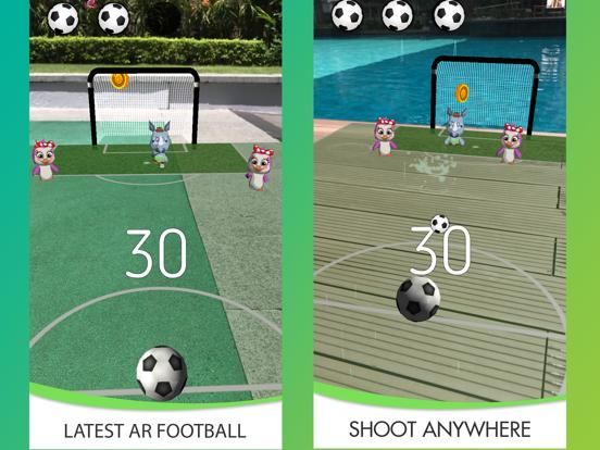 AR Football game screenshot