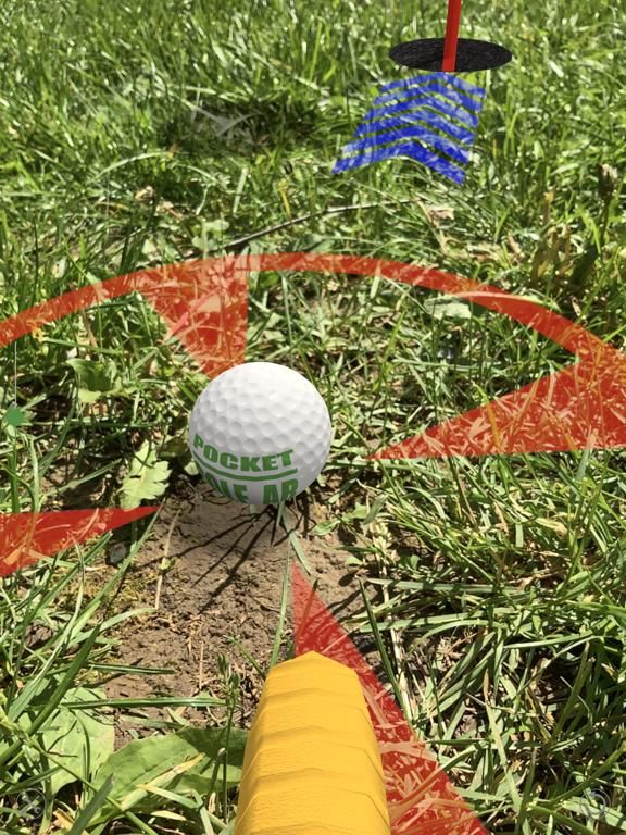 [AR] Pocket Golf game screenshot