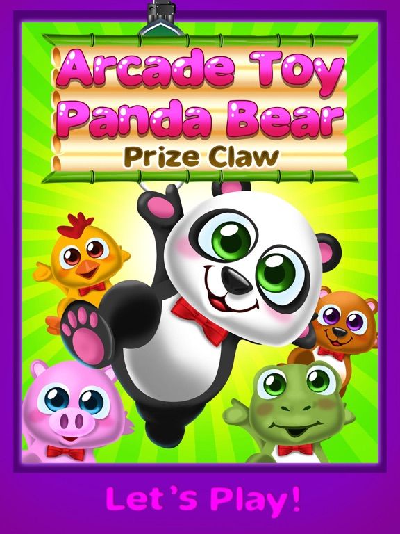 Arcade Panda Bear Prize Claw Machine Puzzle Game game screenshot