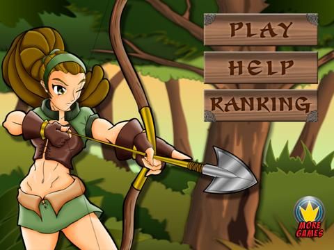 Archer Girl game screenshot