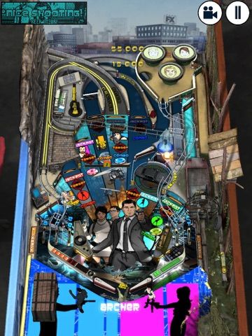 Archer Pinball game screenshot