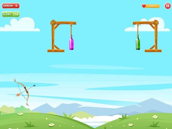 Archery Bottle Shooter game screenshot