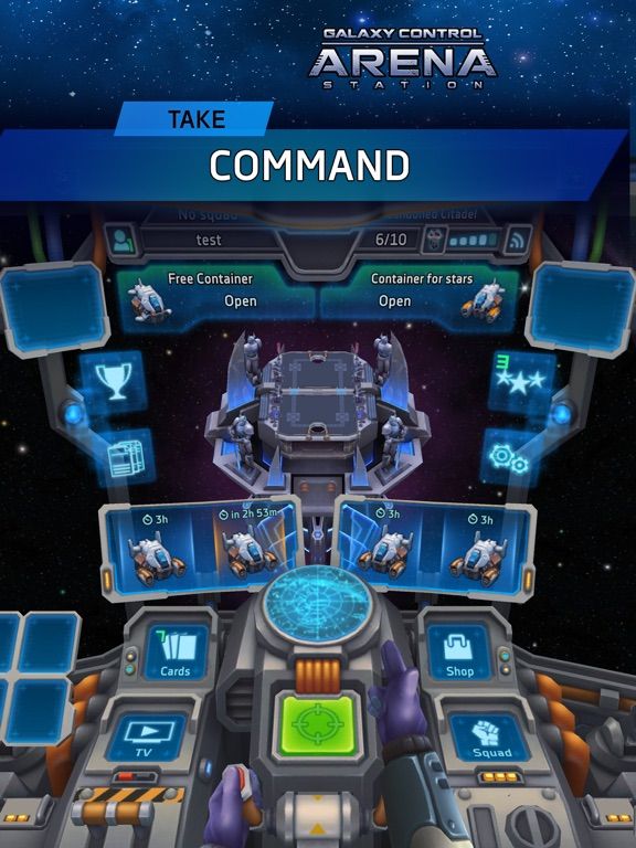 Arena: Galaxy Control game screenshot