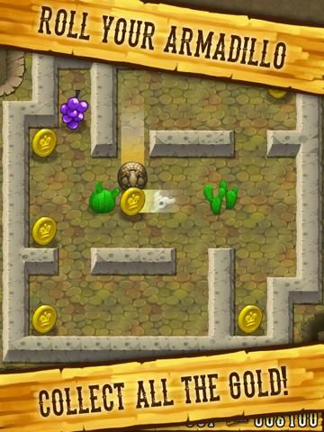 Armadillo Gold Rush game screenshot
