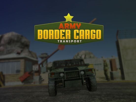 Army Border Cargo Transport game screenshot