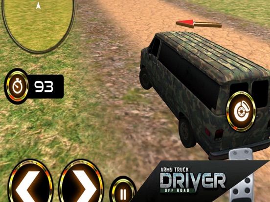 Army Truck Offroad Driving Tra App Screenshot