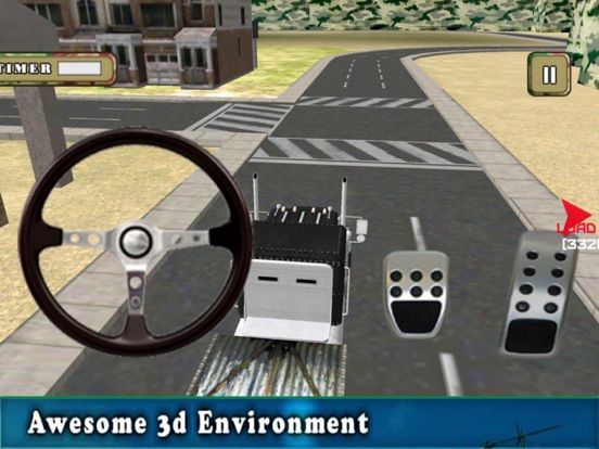Army Truck Skill Driving game screenshot